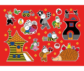 Bogyó és Babóca matrica