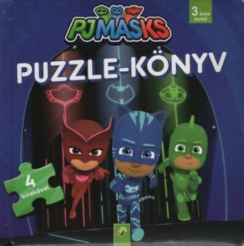PJMASKS: Puzzle-könyv - 4 kirakóval