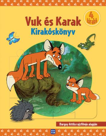 Vuk és Karak - Kirakóskönyv - 5 kirakó (új kiadás)