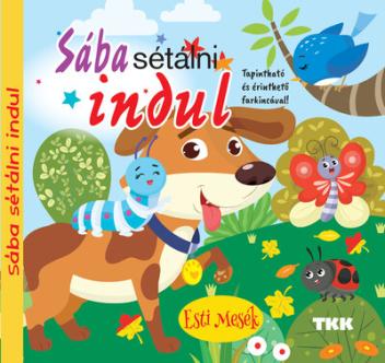 Sába sétálni indul