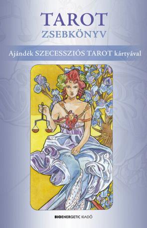 Tarot zsebkönyv - Ajándék szecessziós tarot kártyával
