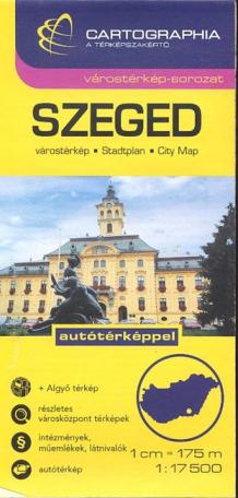 Szeged várostérkép (1:17 500) /Várostérkép-sorozat