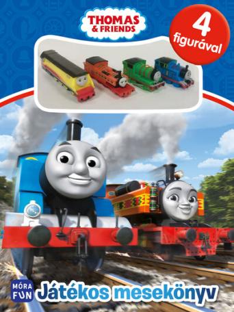 Thomas: Játékos mesekönyv - 4 figurával