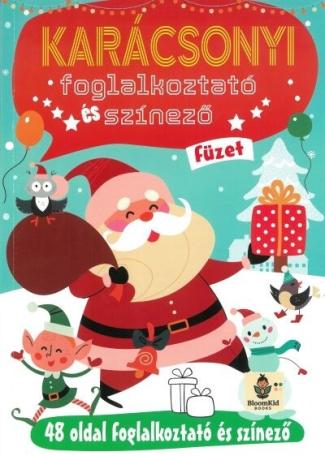 Karácsonyi foglalkoztató és színező füzet §K Karácsonyi foglalkoztató és színező füzet §K