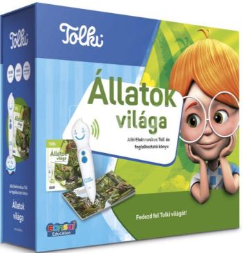 Tolki- Állatok világa szett (könyv +toll)