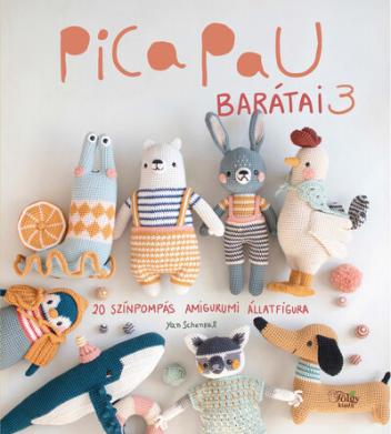 Pica Pau barátai 3 - 20 színpompás amigurumi állatfigura