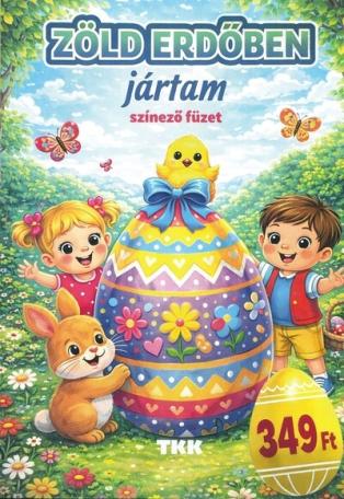 Zöld erdőben jártam színező füzet §H