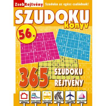 ZsebRejtvény Szudoku könyv 56