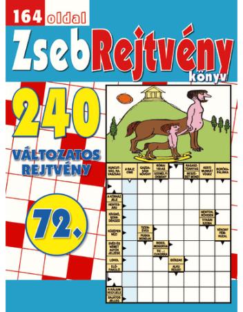 Zsebrejtvény könyv 72.